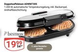 Doppelwaffeleisen ADWM730S im Angebot bei GLOBUS in Gießen Doppelwaffeleisen ADWM730S Angebote bei GLOBUS Gießen für 19,99 €