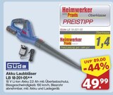 Akku Laubbläser LB 18-201-05 Angebote von Güde bei famila Nordwest Lingen für 49,99 €