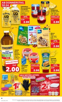 Joghurt im Kaufland Prospekt "Aktuelle Angebote" mit 62 Seiten (Bergisch Gladbach)