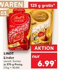 Lindor von Lindt im aktuellen Kaufland Prospekt