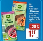 Leinsamen von Bio im aktuellen ALDI SÜD Prospekt für 1,11 €
