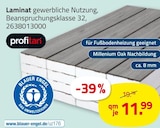 Laminat Angebote von profitan bei ROLLER Hamburg für 11,99 €