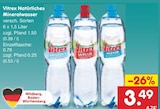 Natürliches Mineralwasser im Angebot bei Netto Marken-Discount in Ulm Natürliches Mineralwasser Angebote von Vitrex bei Netto Marken-Discount Ulm für 3,49 €