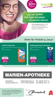 Aktueller mea - meine apotheke Prospekt "Unsere Januar-Angebote" Aktueller mea - meine apotheke Prospekt