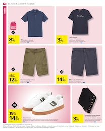 Offre Baskets Homme dans le catalogue Carrefour du moment à la page 78