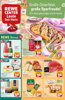 REWE Prospekt Dein Markt mit 32 Seiten