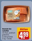 Lachsfilet von Deutsche See im aktuellen REWE Prospekt