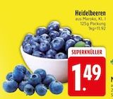 Heidelbeeren im aktuellen EDEKA Prospekt für 1,49 €