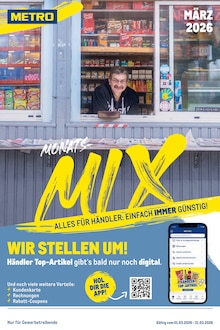 METRO Prospekt Monatsmix März mit 20 Seiten