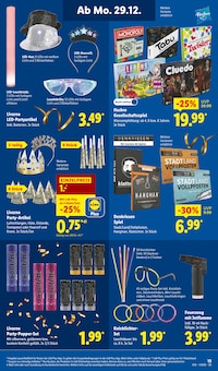 Weihnachten Angebot im aktuellen Lidl Prospekt auf Seite 15