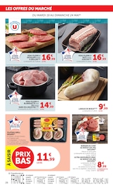 Promos Viande dans le catalogue "Super U" de Super U Viande en promo dans le catalogue Super U à la page 26