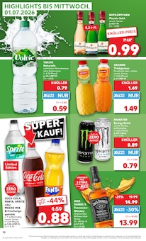 Volvic im Kaufland Prospekt "Hier bin ich richtig" mit 75 Seiten (Rostock)