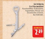 5 in 1 Flaschenöffner Angebote von Gut & Günstig bei Marktkauf Altenburg für 2,49 €