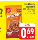 Salzbrezeln bei EDEKA im Prospekt "" für 0,69 €