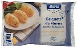 Beignets de Morue Surgelés - LA RECETTE DE MARIA - Intermarché Super Beignets de Morue Surgelés - LA RECETTE DE MARIA à 5,99 € dans le catalogue Intermarché Super