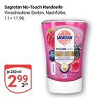 No-Touch Handseife Angebote von Sagrotan bei GLOBUS Trier für 2,99 €