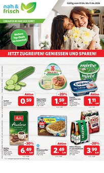 Kaffee im aktuellen nah&frisch Prospekt (Münster) Kaffee im nah&frisch Prospekt "DER MARKT FÜR GUTES ESSEN UND TRINKEN" mit 7 Seiten (Münster)