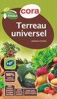 Terreau universel utilisable en agriculture biologique - Cora dans le catalogue Cora