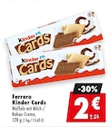 Kinder Cards von Ferrero im aktuellen Mäc-Geiz Prospekt