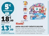 Aqua gelz set créatif deluxe - Simba en promo chez Super U Orléans à 13,99 €