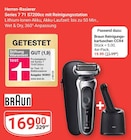 Herren-Rasierer Series 7 71 S7200cc mit Reinigungsstation Angebote von Braun bei GLOBUS Oberhausen für 19,99 €