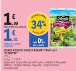 Jeunes Pousses Douces Format Familial - Florette dans le catalogue E.Leclerc