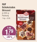 Schokoladen Streusel im V-Markt Prospekt Schokoladen Streusel von RUF im aktuellen V-Markt Prospekt für 1,79 €