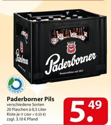 Paderborner Pils bei famila Nordost in Norderstedt Paderborner Pils im Angebot bei famila Nordost Norderstedt für 5,49 €