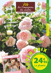 Catalogue Jardineries & Animaleries Les Compagnons des saisons en cours à Apremont et alentours, "Un cadeau qui dure !", 8 pages, 17/05/2024 - 27/05/2024