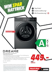 Waschmaschine im MediaMarkt Saturn Prospekt in Detmold Aktueller MediaMarkt Saturn Prospekt mit Waschmaschine, "WM SPAR HATTRICK", Seite 2