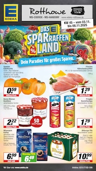 Aktueller EDEKA Prospekt "Aktuelle Angebote" Seite 1 von 15 Seiten für Münster