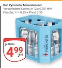 Bad Pyrmonter im Angebot bei GLOBUS in Wolfenbüttel Bad Pyrmonter Angebote bei GLOBUS Wolfenbüttel für 4,99 €