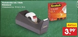 Tischabroller inkl. 1 Rolle Klebeband von Scotch für 3,99 € bei Netto Marken-Discount im Angebot Tischabroller inkl. 1 Rolle Klebeband von Scotch im aktuellen Netto Marken-Discount Prospekt