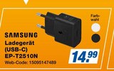 Ladegerät (USB-C) EP-T2510N Angebote von Samsung bei expert Borken für 14,99 €