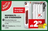 Aktuelle Kerzen Angebote bei E center in Mannheim Aktuelles Haushaltskerzen Angebot bei E center in Mannheim ab 2,79 €