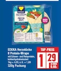 8 Protein-Wraps von EDEKA Herzstücke im aktuellen EDEKA Prospekt für 1,29 €