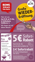 REWE Prospekt für Schönebeck: "Dein Markt", 36 Seiten, 29.09.2025 - 04.10.2025