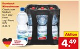 Aktuelles Mineralwasser Angebot bei Netto Marken-Discount in Stuttgart ab 4,49 €