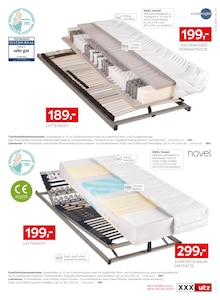 Matratze im XXXLutz Möbelhäuser Prospekt "NR.1 BEIM PREIS" mit 32 Seiten (Siegen (Universitätsstadt))