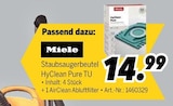 Staubsaugerbeutel HyClean Pure TU von Miele im aktuellen MEDIMAX Prospekt