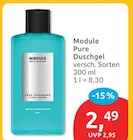 Pure Duschgel von Module für 2,49 € bei budni im Angebot Pure Duschgel von Module im aktuellen budni Prospekt