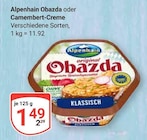 Obazda von Alpenhain im aktuellen GLOBUS Prospekt