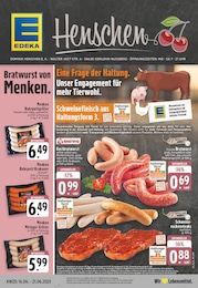 Supermarkt Prospekt von EDEKA Iserlohn EDEKA Prospekt: "Aktuelle Angebote", 24 Seiten, 16.06.2025 - 21.06.2025