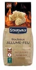 50 rouleaux allume-feu laine de bois - STARWAX en promo chez Rural Master Toulouse à 8,50 €