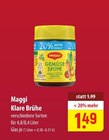 Maggi Klare Brühe im Angebot bei famila Nordost in Stralsund Maggi Klare Brühe Angebote bei famila Nordost Stralsund für 1,49 €