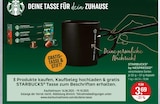 Starbucks by Nespresso verschiedene Sorten im V-Markt Prospekt Starbucks by Nespresso verschiedene Sorten von Starbucks im aktuellen V-Markt Prospekt für 3,69 €