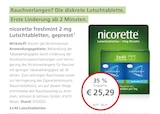 nicorette bei LINDA im Wesseling Prospekt für 25,29 €