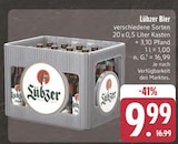 bier Angebote von Lübzer bei EDEKA Borna für 9,99 €