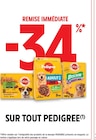 Promo 34% de remise immédiate sur tout Pedigree à  dans le catalogue Intermarché à Cazaubon