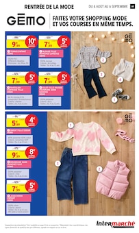 Promotion Blouse dans le prospectus Intermarché Super, valable du 04/08/2026 au 06/09/2026 Promo Blouse dans le catalogue Intermarché Super du moment à la page 49